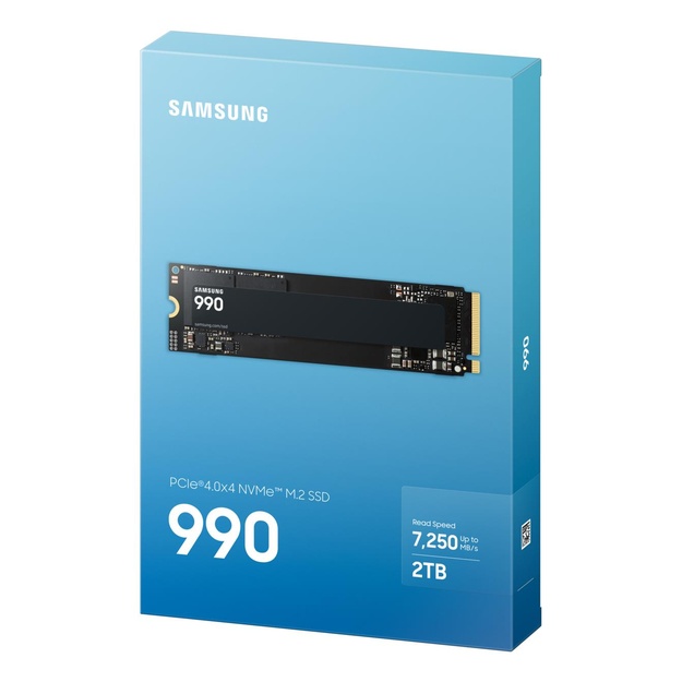 SAMSUNG 990 2TB M.2 PCIe 4.0 NVMe SSD
