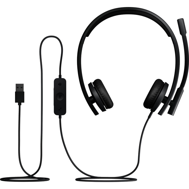 HEADSET STEREO H570E USB/BLACK 981-001430 LOGITECH