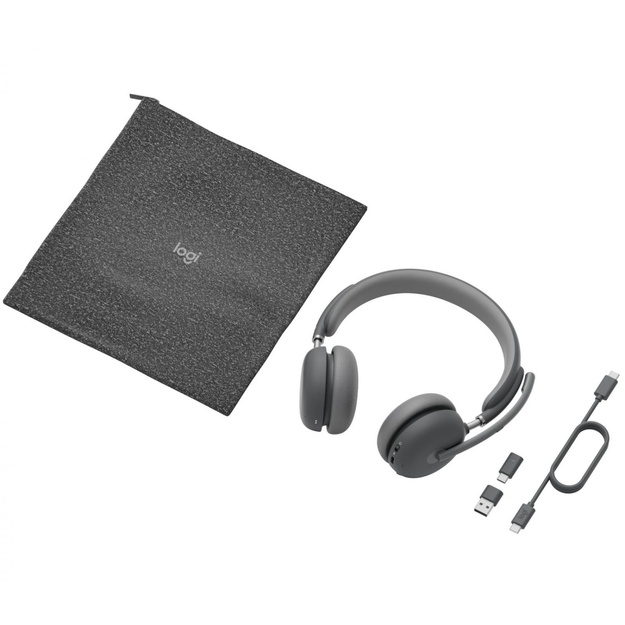 HEADSET ZONE WIRELESS 2/GRAPHITE 981-001152 LOGITECH