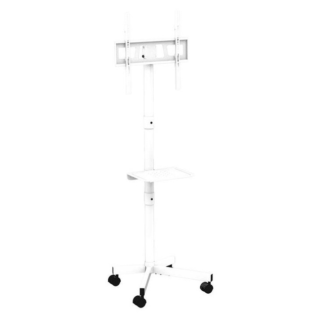 GEMBIRD TV floor stand with caster wheels 32-55inch white
