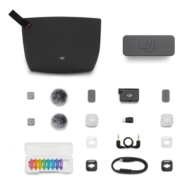 CAMERA ACC MIC MINI 2S 2TX+1RX/+CHARGING CP.RN.00000538 DJI