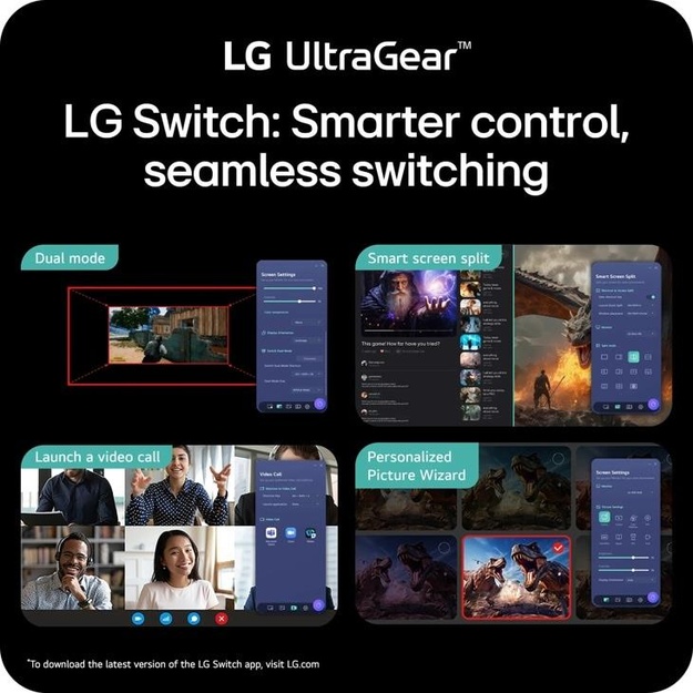 LCD Monitor|LG|32  |2560 x 1440 pixels|Quad HD|Native aspect ratio 16:9|LED|Flat|32G620B-B