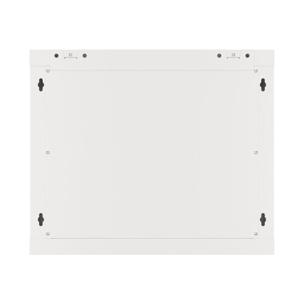 LANBERG Wall mount cabinet 19inch 9U 600x450 steel doors grey flat pack
