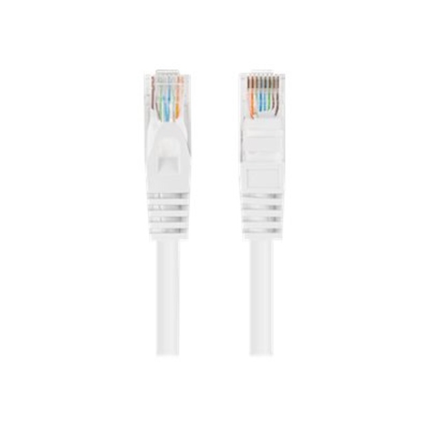 LANBERG Patchcord Cat.6 UTP 3m white 10-pack