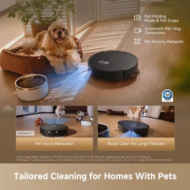 VACUUM CLEANER ROBOT/L60 ULTA RLL37CE0-BK DREAME