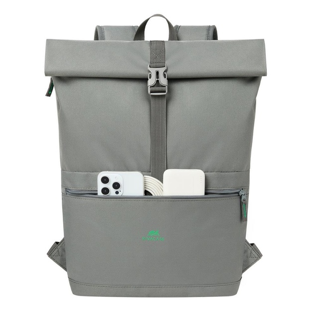 NB BACKPACK ROLLTOP 15L 15.6 /5567 GREY RIVACASE