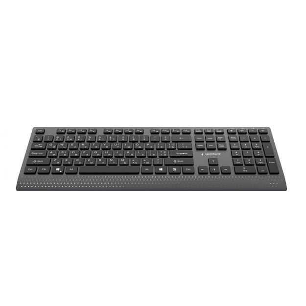 KEYBOARD MULTIMEDIA USB CYRILL/BLACK KB-MCH-06-CYRL GEMBIRD