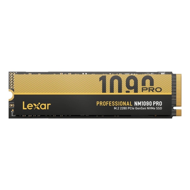 SSD|LEXAR|NM1090 Pro|1TB|M.2|NVMe|3D TLC|Write speed 10000 MBytes/sec|Read speed 14000 MBytes/sec|3.8mm|TBW 700 TB|MTBF 1500000 hours|LNM109P001T-RNNNG