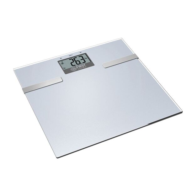 Body Weight Scale TZS First Austria Body Fat 150KG/100G, Silver FA-8006-3-SI