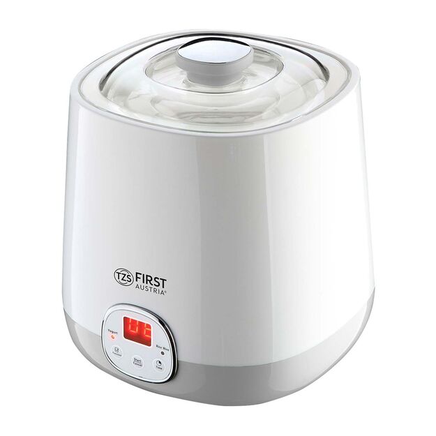 Jogurto gaminimo aparatas TZS First Austria 1 Container 1000ML 20W Digital Timer FA-5120-1