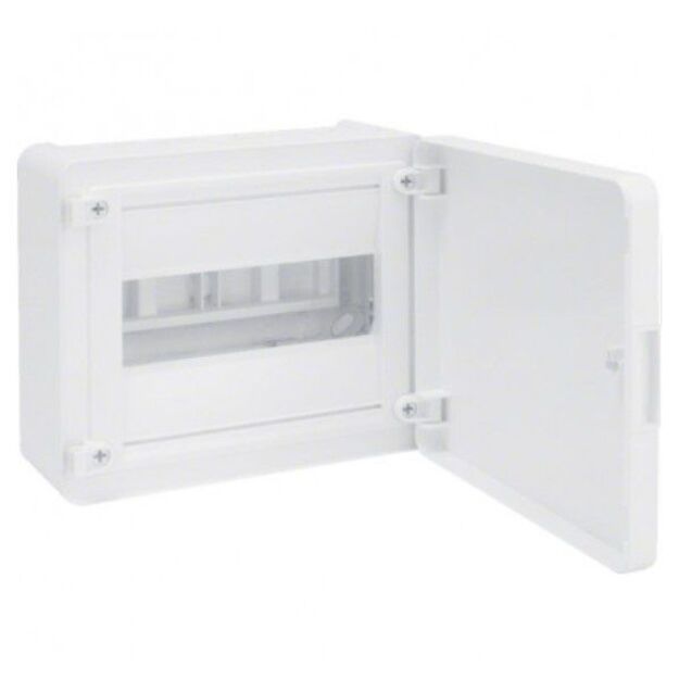GOLF2 plastic sutface panel VS108PD 1x8 modules IP40 white, Hager