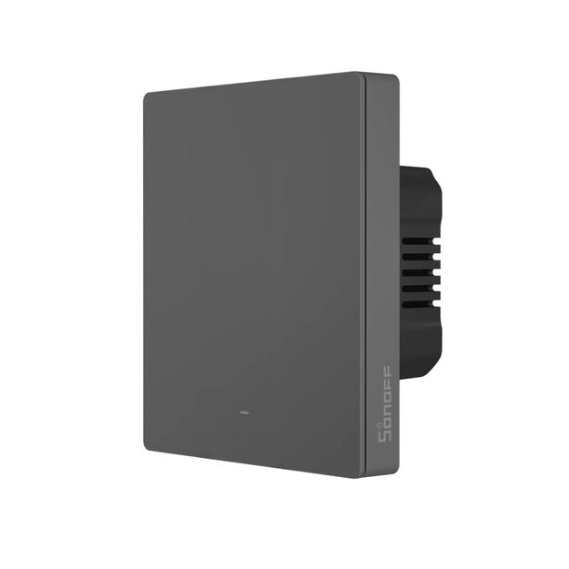 Smart 1-channel Wi-Fi wall switch black SONOFF M5-1C-80