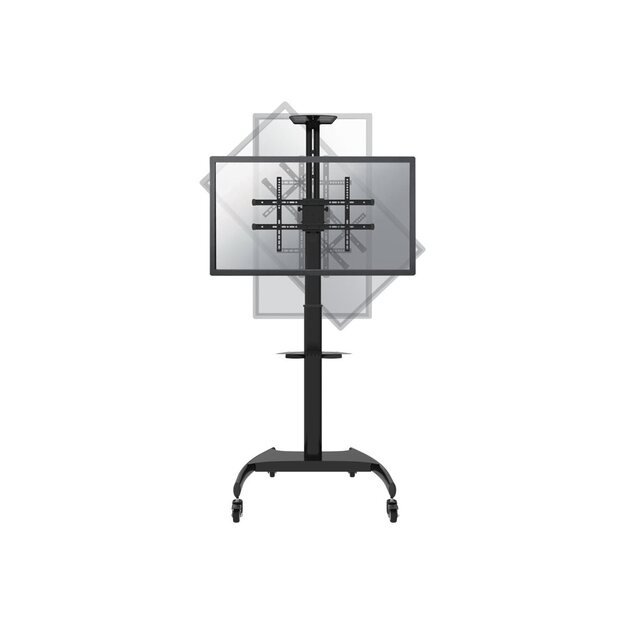 Televizoriaus stovas su ratukais BLACK/37-70  PLASMA-M1900E NEOMOUNTS