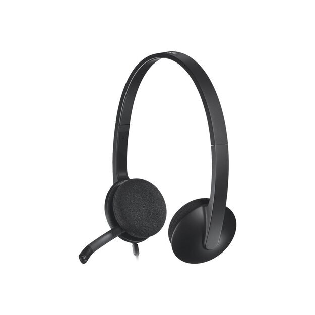 Ausinės LOGITECH H340 USB Headset black