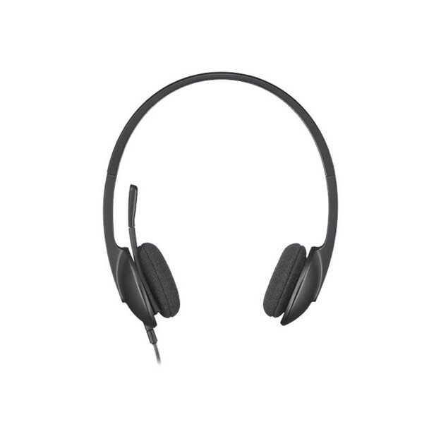 Ausinės LOGITECH H340 USB Headset black