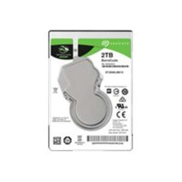 Kietasis diskas vidinis SEAGATE Barracuda 2TB HDD SATA 6Gb/s 5400rpm 2.5inch 7mm height 128Mb cache BLK