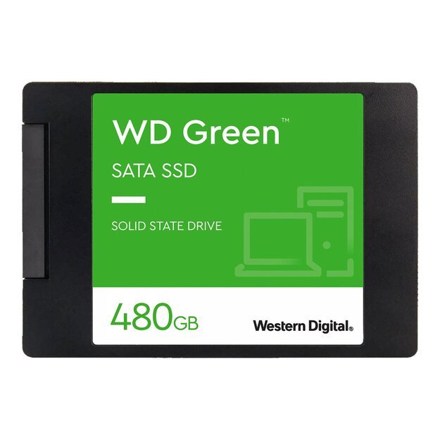 Kietasis diskas (SSD) vidinis WD Green SATA 480GB Internal SSD Solid State Drive - SATA 6Gb/s 2.5inch - WDS480G3G0A