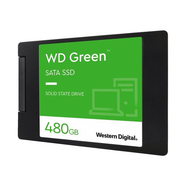 Kietasis diskas (SSD) vidinis WD Green SATA 480GB Internal SSD Solid State Drive - SATA 6Gb/s 2.5inch - WDS480G3G0A