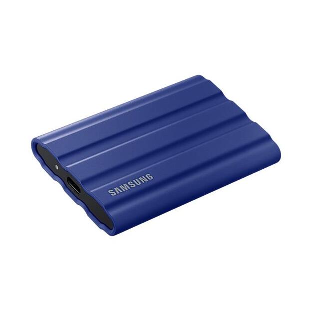 Išorinis kietasis diskas SSD SAMSUNG T7 Shield 2TB USB 3.2 Gen 2 + IPS 65 blue 4