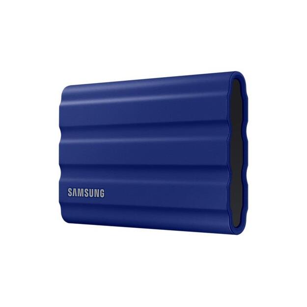 Išorinis kietasis diskas SSD SAMSUNG T7 Shield 2TB USB 3.2 Gen 2 + IPS 65 blue 3