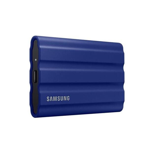 Išorinis kietasis diskas SSD SAMSUNG T7 Shield 2TB USB 3.2 Gen 2 + IPS 65 blue 5