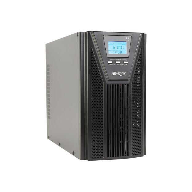 Nepertraukiamo maitinimo šaltinis UPS ENERGENIE EG-UPSO-2000 Online 2000VA 2x Schuko + 3x IEC socket