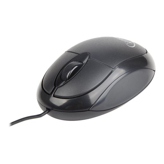 Kompiuterinė pelė laidinė GEMBIRD MUS-U-01 Gembird Optical mouse 1000 DPI, USB, black