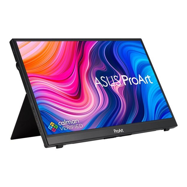 Monitorius ASUS ProArt PA148CTV Portable 14inch WLED IPS FHD 1920x1080 16:9 700:1 300cd/m2 USB-C 10-point Touch 1xmHDMI 11