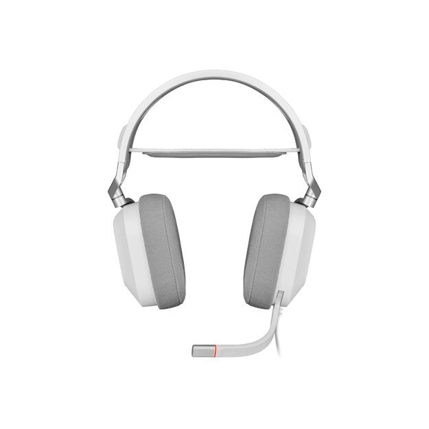 Ausinės CORSAIR HS80 RGB USB Headset White EU