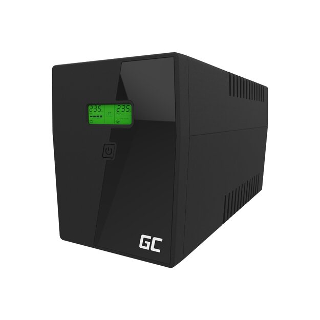 Nepertraukiamo maitinimo šaltinis UPS GREENCELL UPS09 LCD 2000VA