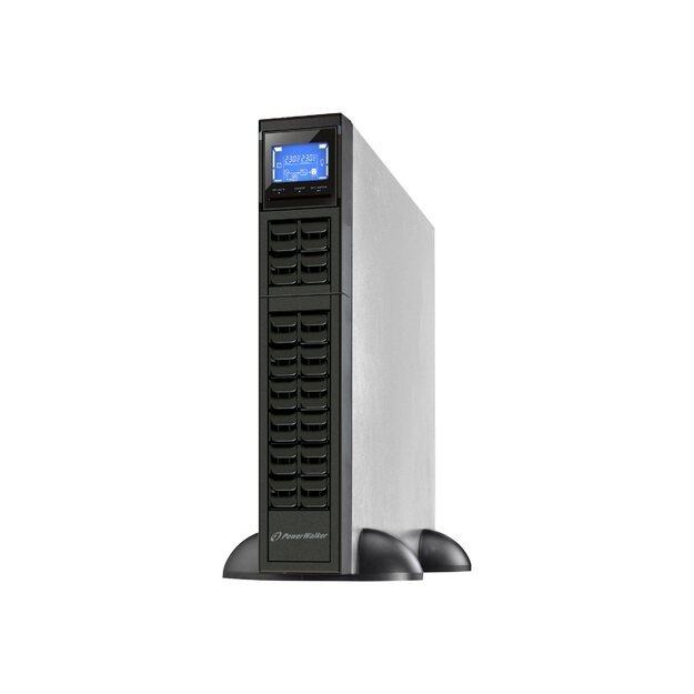 Nepertraukiamo maitinimo šaltinis UPS POWERWALK VFI 2000 CRM LCD On-Line 2000VA, 19 2U, 4x IEC, USB/RS-232, LCD, Rack/Tower