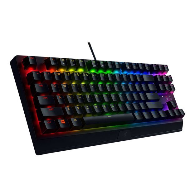 Belaidė klaviatūra RAZER BlackWidow V3 Tenkeyless Green Switch - US Layout 