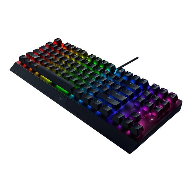 Belaidė klaviatūra RAZER BlackWidow V3 Tenkeyless Green Switch - US Layout 