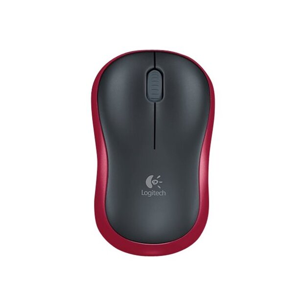 Kompiuterinė pelė belaidė LOGITECH M185 - RED - EER2