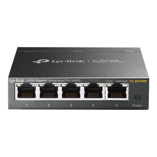 Komutatorius TP-LINK 5-Port Gigabit Desktop Easy Smart 10/100/1000Mbps RJ45 ports MTU Port Tag-based VLAN QoS IGMP Snooping