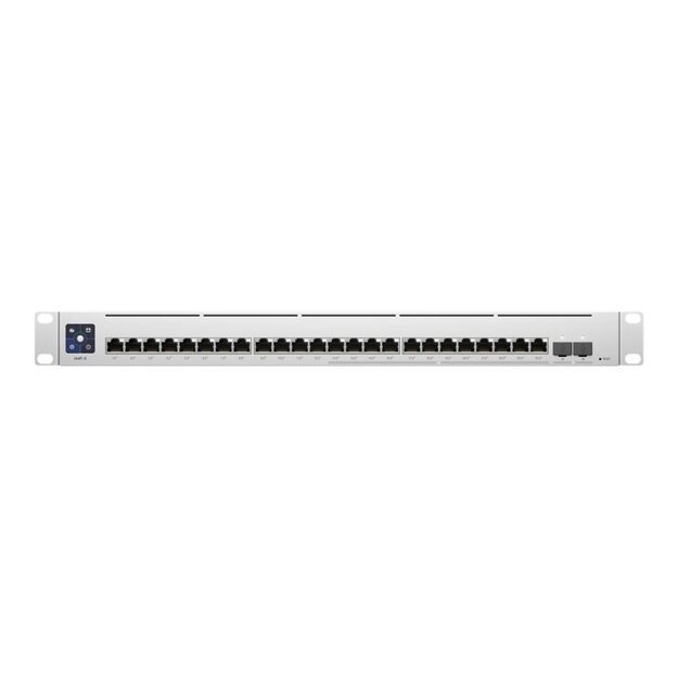 UBIQUITI USW-ENTERPRISE-24-POE UNIFI SWITCH 12x 2.5GB/S RJ45 POE+ 12x 1GB/S RJ45 POE+ 2x 10GB/S SFP+ RPS DC INPUT TOTAL 400W 2