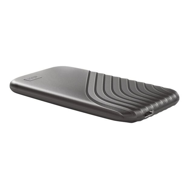 External SSD|WESTERN DIGITAL|My Passport|1TB|USB-C|Write speed 1000 MBytes/sec|Read speed 1050 MBytes/sec|WDBAGF0010BGY-WESN