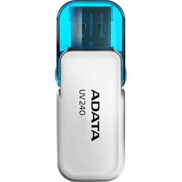 MEMORY DRIVE FLASH USB2 32GB/WHITE AUV240-32G-RWH ADATA