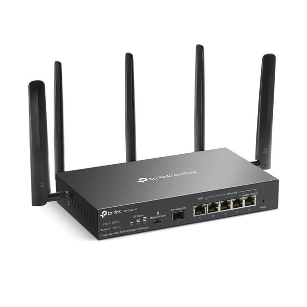 NET ROUTER 1000M 6PORT VPN/OMADA 4G+ ER706W-4G TP-LINK