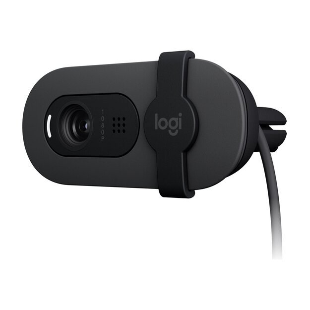 LOGITECH WEBCAM - Brio 105 Full HD 1080p Webcam - GRAPHITE - USB - N/A - EMEA28-935