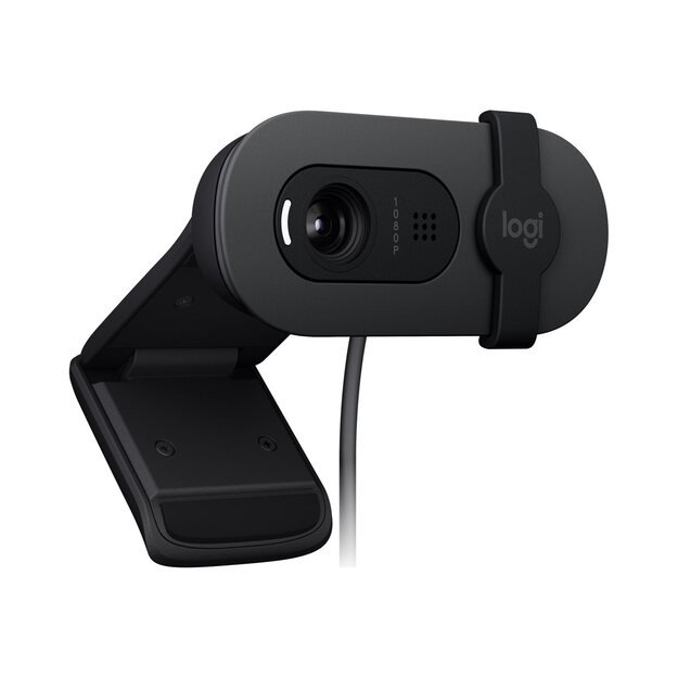 LOGITECH WEBCAM - Brio 105 Full HD 1080p Webcam - GRAPHITE - USB - N/A - EMEA28-935