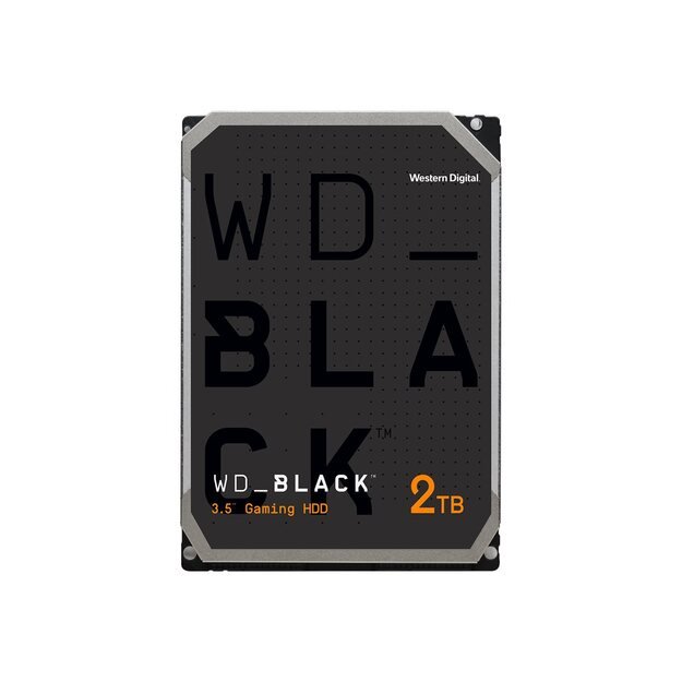 Kietasis diskas vidinis HDD|WESTERN DIGITAL|Black|2TB|SATA 3.0|64 MB|7200 rpm|3,5 |WD2003FZEX