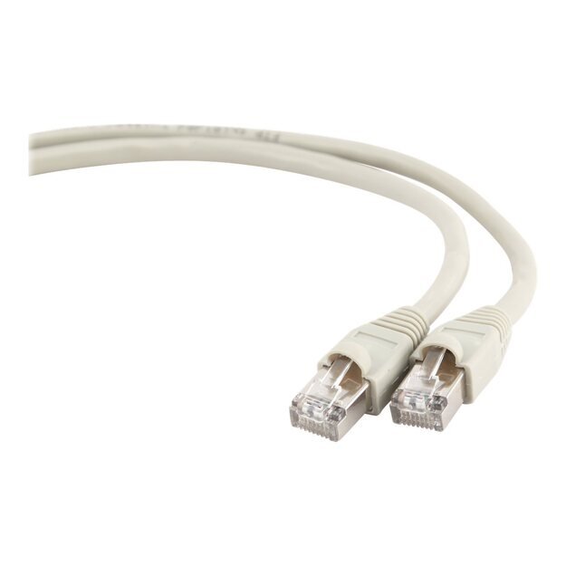 Patch kabelis GEMBIRD PP6U-0.5M RJ45, cat.6, UTP, 0.5m, gray 16