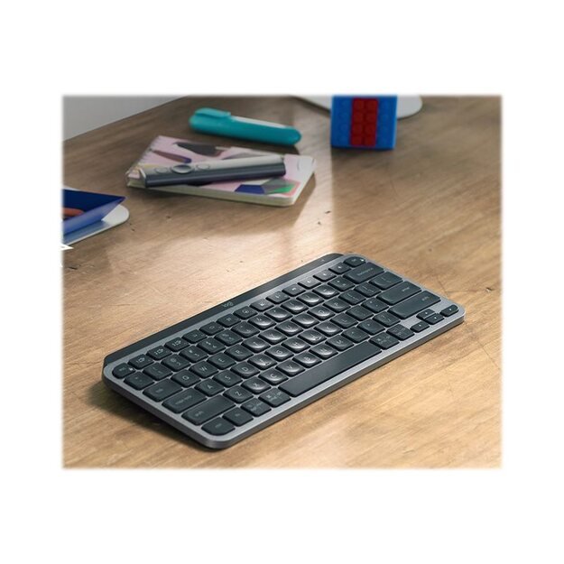 Klaviatūra laidinė LOGITECH MX KEYS MINI FOR BUSINESS - GRAPHITE - US INTL - INTNL