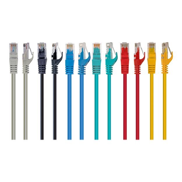 Patch kabelis GEMBIRD PP6U-5M RJ45, cat.6, UTP, 5m, gray 3