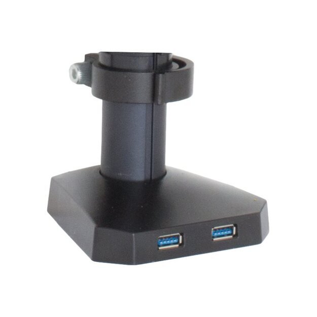 ART RAMM L-18GD ART Desk Holder on gas spring for 2 monitors LED/LCD 10-32 L-18GD 9kg 2xUSB3.0 12