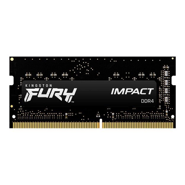 Operatyvioji atmintis (RAM) nešiojamam kompiuteriui KINGSTON 8GB 2666MHz DDR4 CL15 SODIMM FURY Impact