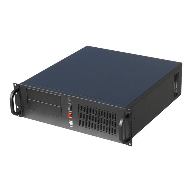 Korpusas komutacinėms spintoms GEMBIRD 19CC-3U-01 Gembird 19 Rack-mount chassis (3U), black