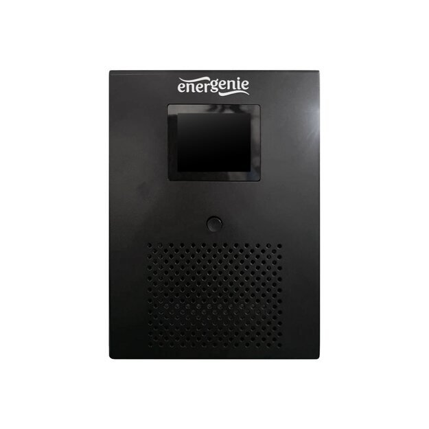 Nepertraukiamo maitinimo šaltinis UPS ENERGENIE EG-UPS-036 UPS with USB and LCD 3000VA 3x Schuko + 3x IEC socket black