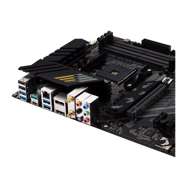 Pagrindinė plokštė ASUS TUF GAMING B550-PLUS WIFI II AM4 Socket 4x4DDR 1xHDMI 1xDP 2xM.2